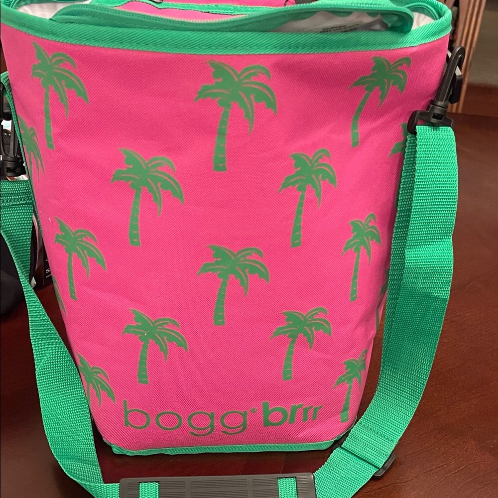 BOGG BAG Pink and Green Cooler Bag